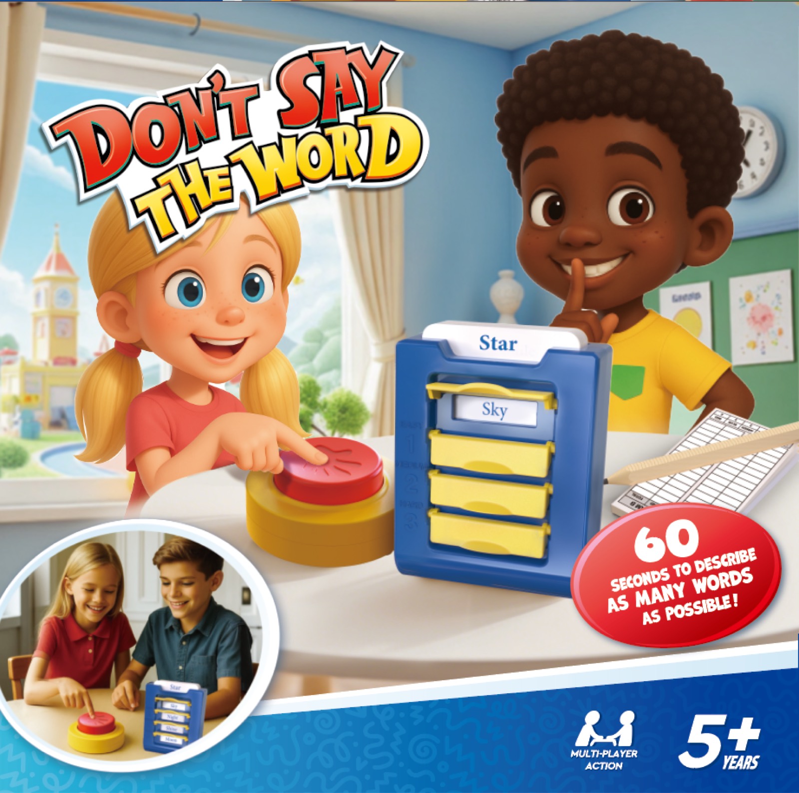 Games Don’t Say the Word WORD CHALLENGE 02 Don’t Say the Word game