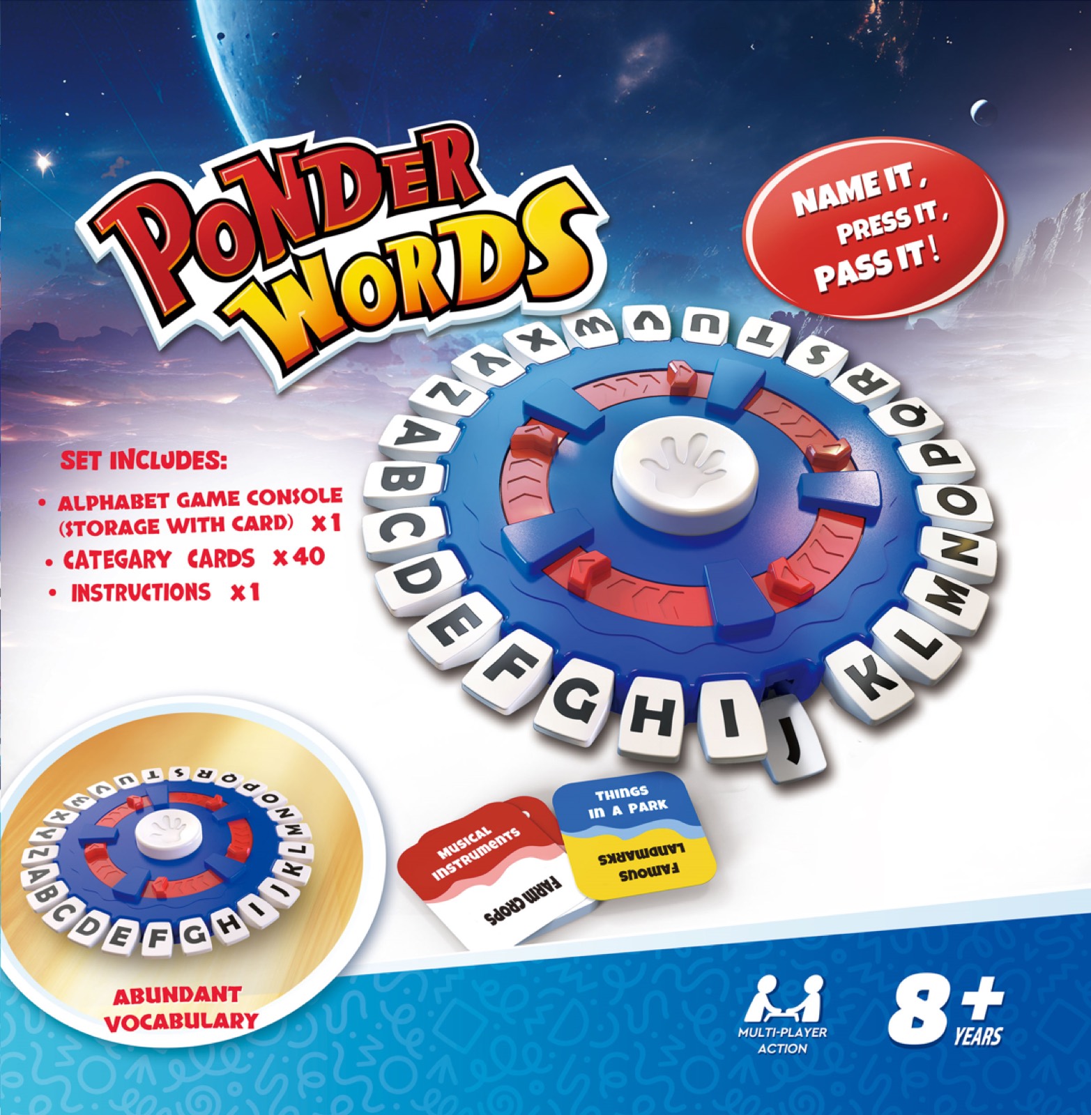 Games Word & Letter Games WORD GAME 11 Ponder Words product detail