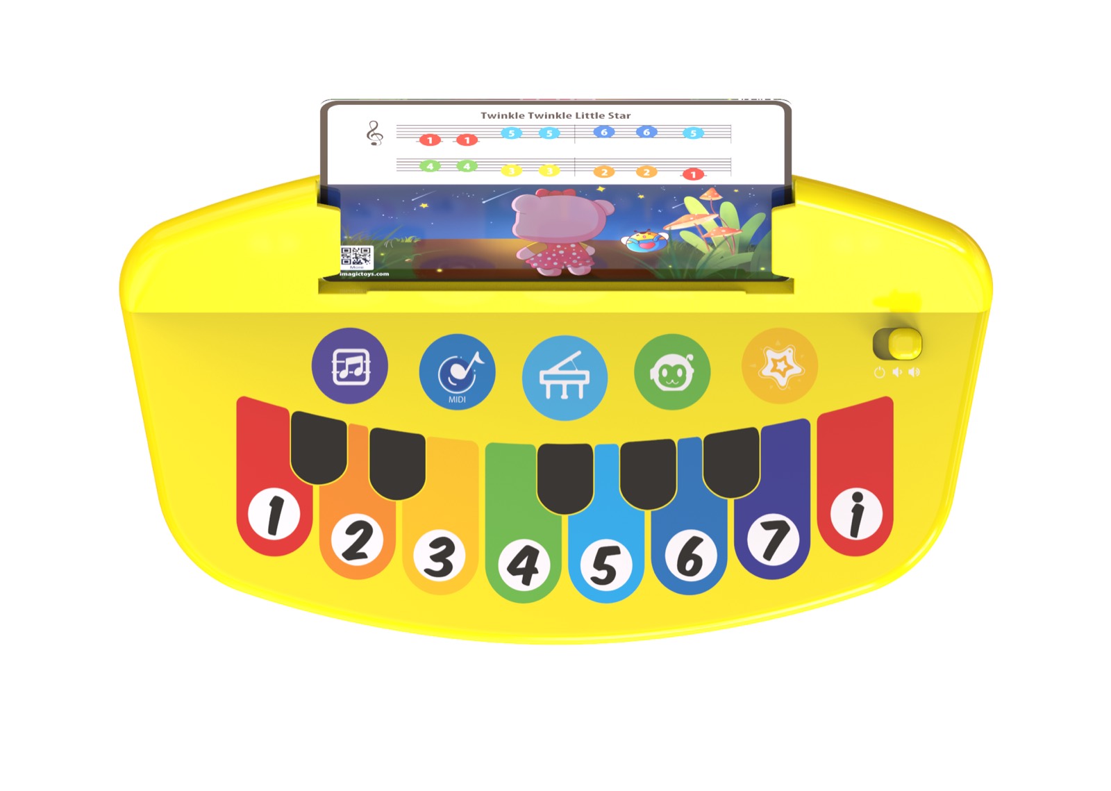 Magic Touch Touch Piano TOUCH PIANO 04 Touch piano top view